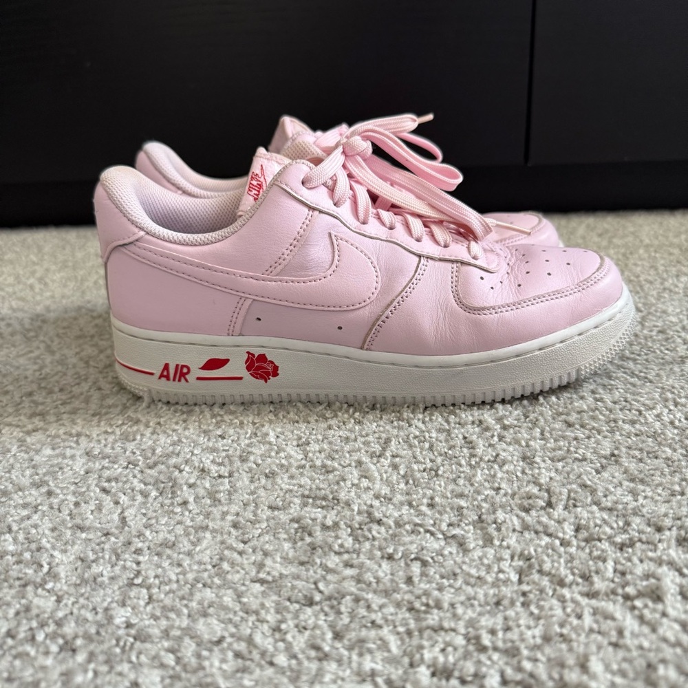 Light Pink Nike Air Force 1 Sneakers
